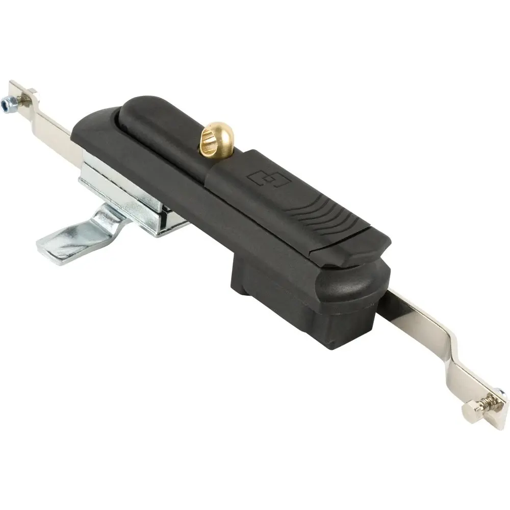 Swing handle, zinc, keyed alike, with padlock device, photograph
