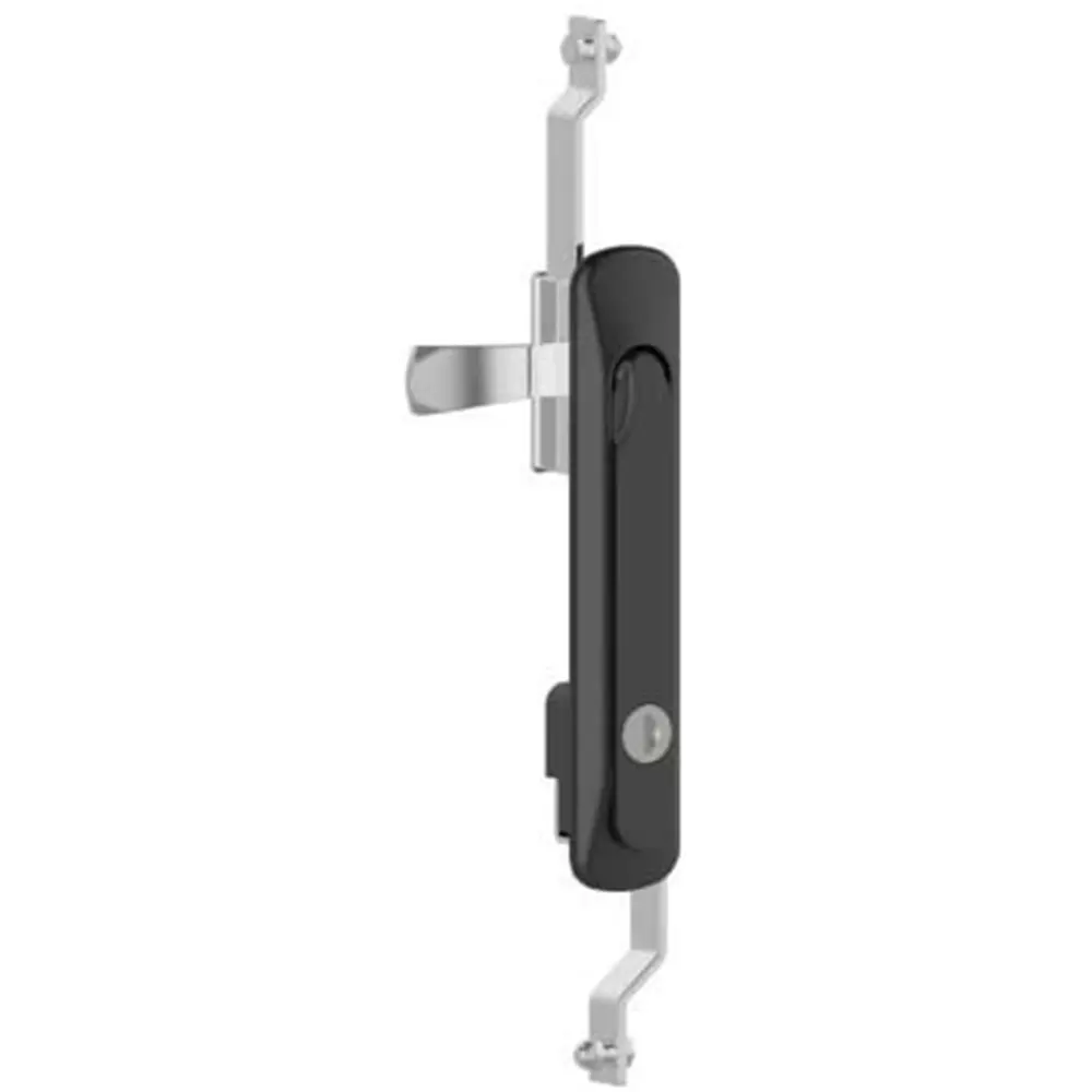 Swing handle, polyamide, black, keyed alike, photograph
