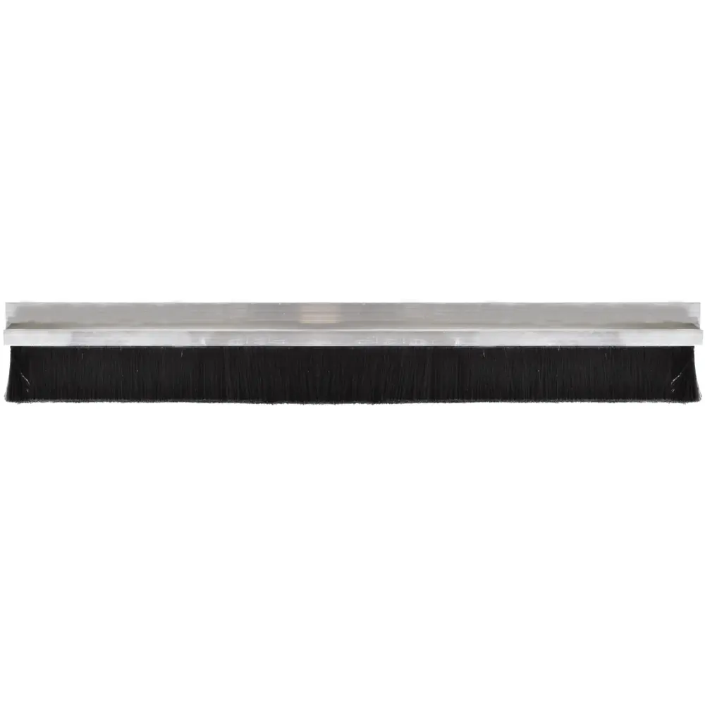 Door bottom brush, 42 × 1000 mm, aluminium