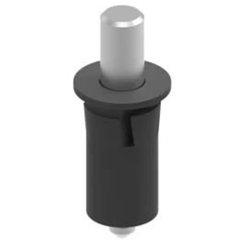 Hinge, plastic, with spring, for, 1.5 mm, thickness, photograph