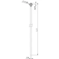 Drawing, Flat rod, 1000 mm