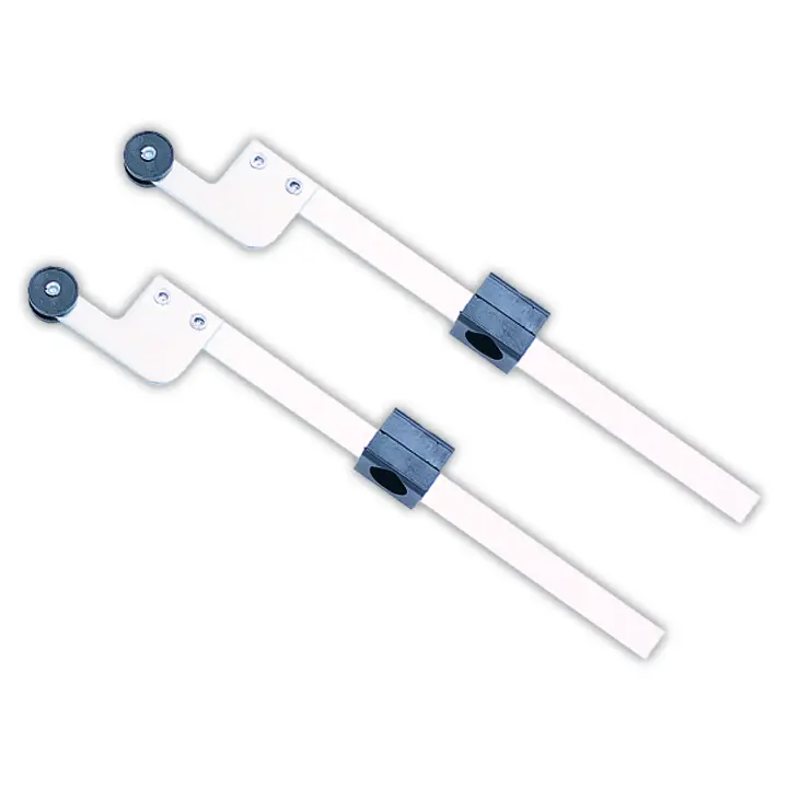 Flat rods for multipoint locking system set