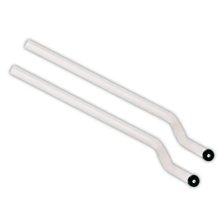 Flat rods and accessories for 3 point locking system set